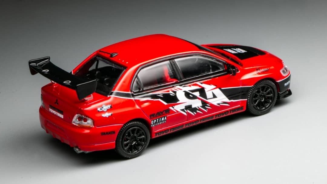 Speed GT 1/64 Lancer Evolution EVO IX - FNF Red Livery