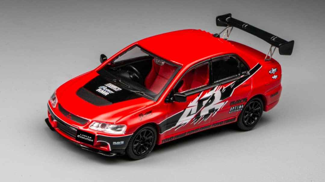 Speed GT 1/64 Lancer Evolution EVO IX - FNF Red Livery