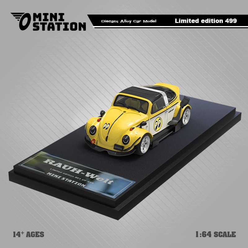 Mini Station x Time Micro 1/64 Mooneyes Livery