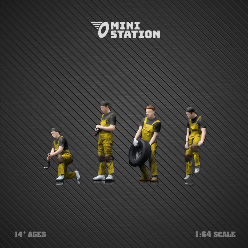 Mini Station x Time Micro 1/64 Mooneyes Livery