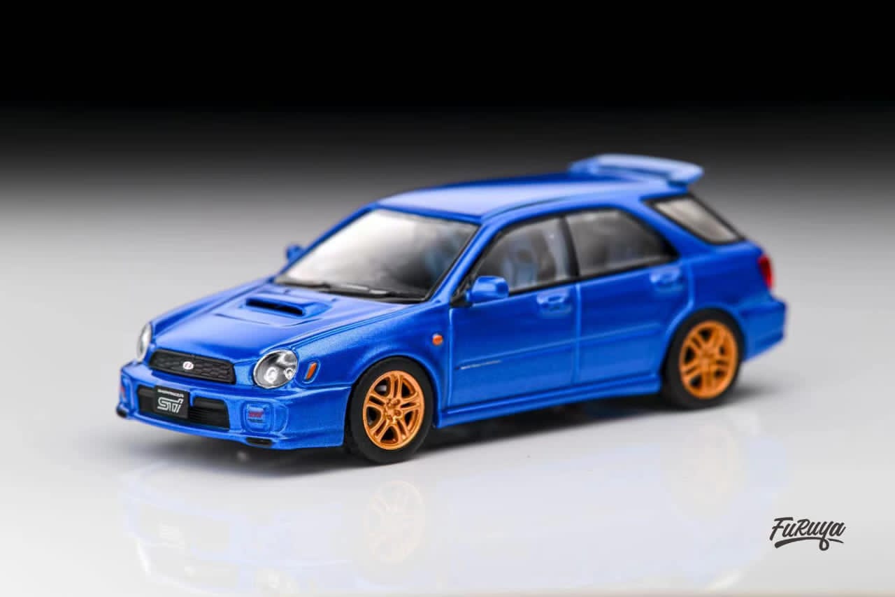 Furuya 1/64 Subaru Impreza WRX STi Wagon (Mk2 GD Bugeye)