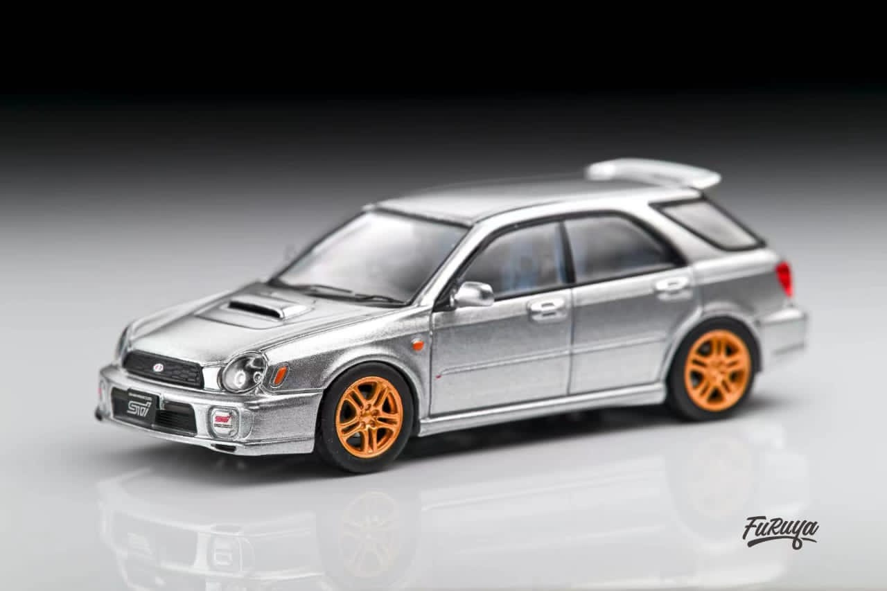 Furuya 1/64 Subaru Impreza WRX STi Wagon (Mk2 GD Bugeye)