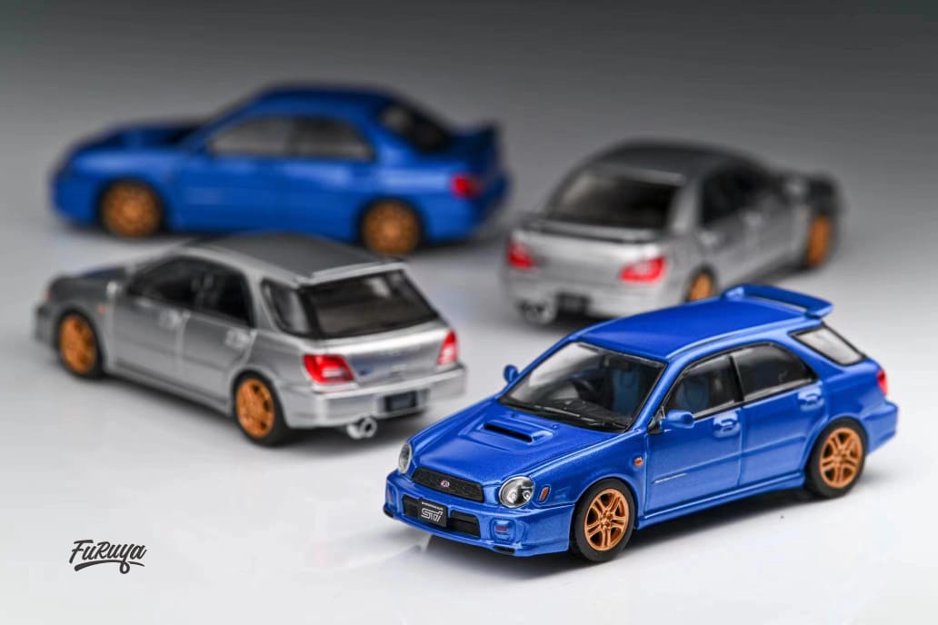 Furuya 1/64 Subaru Impreza WRX STi Wagon (Mk2 GD Bugeye)