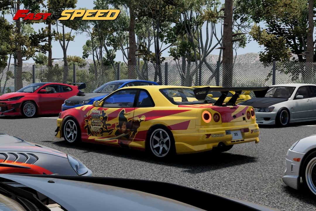 Fast Speed 1/64 Skyline GT-R R34 Z-Tune NFS SRS Livery