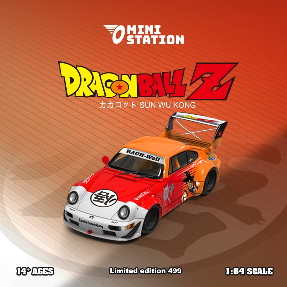Mini Station x Time Micro 1/64 RWB964 GT Wing WildBody