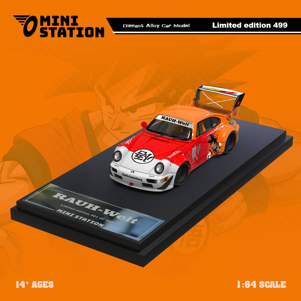 Mini Station x Time Micro 1/64 RWB964 GT Wing WildBody