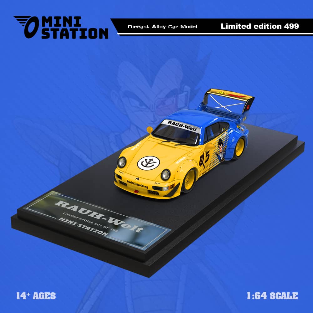 Mini Station x Time Micro 1/64 RWB964 GT Wing WildBody