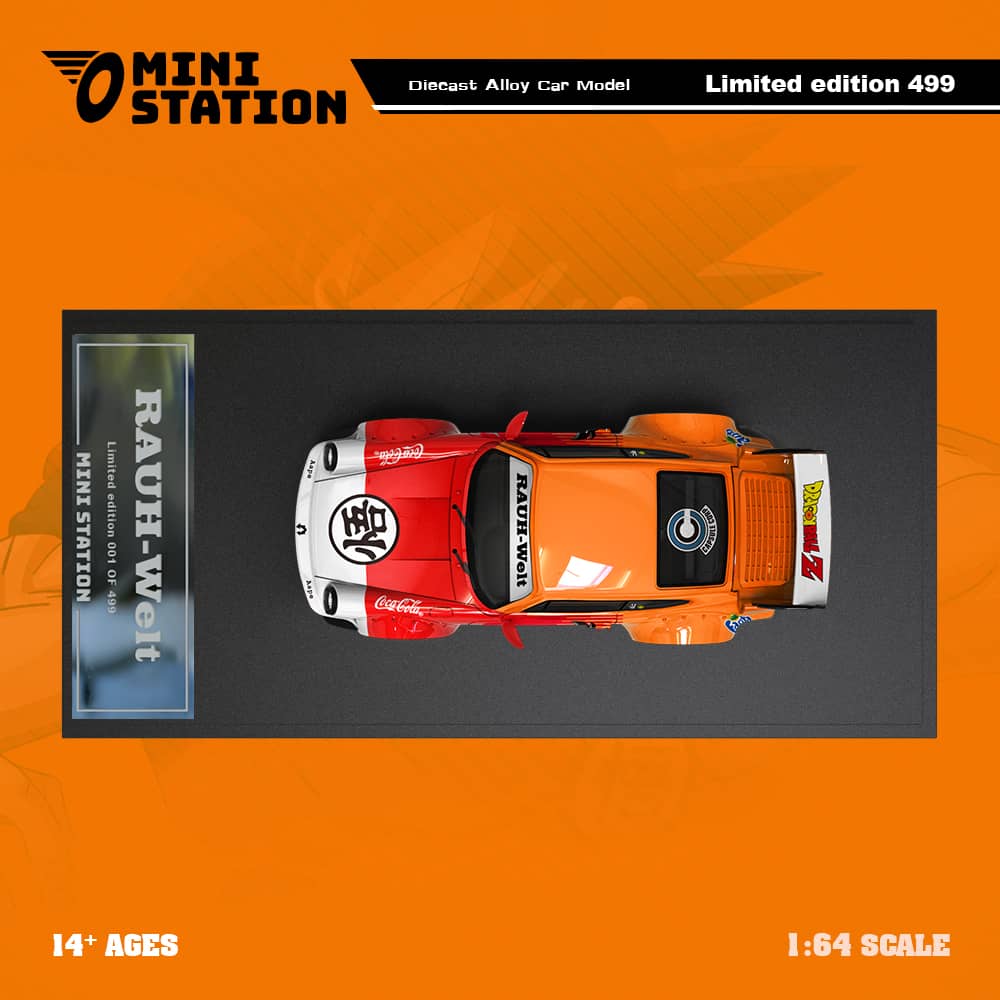 Mini Station x Time Micro 1/64 RWB964 GT Wing WildBody