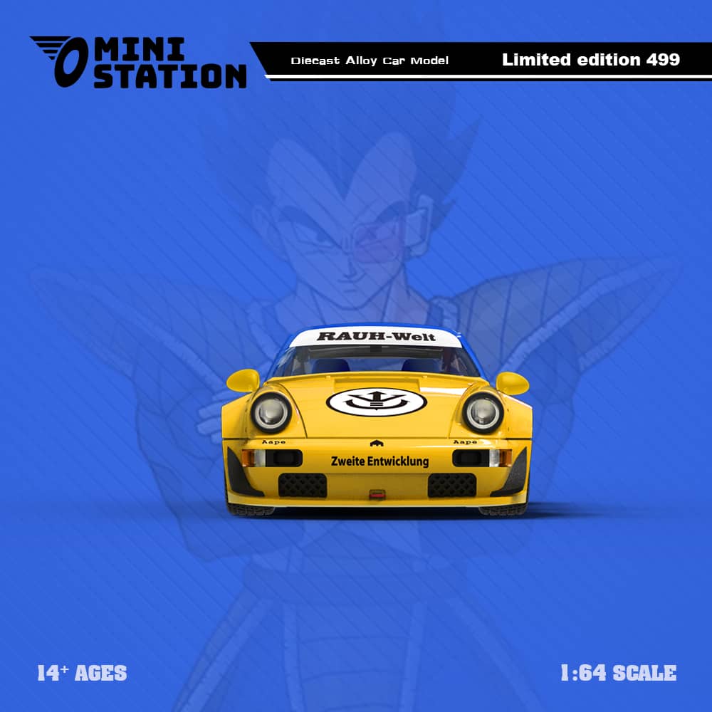 Mini Station x Time Micro 1/64 RWB964 GT Wing WildBody