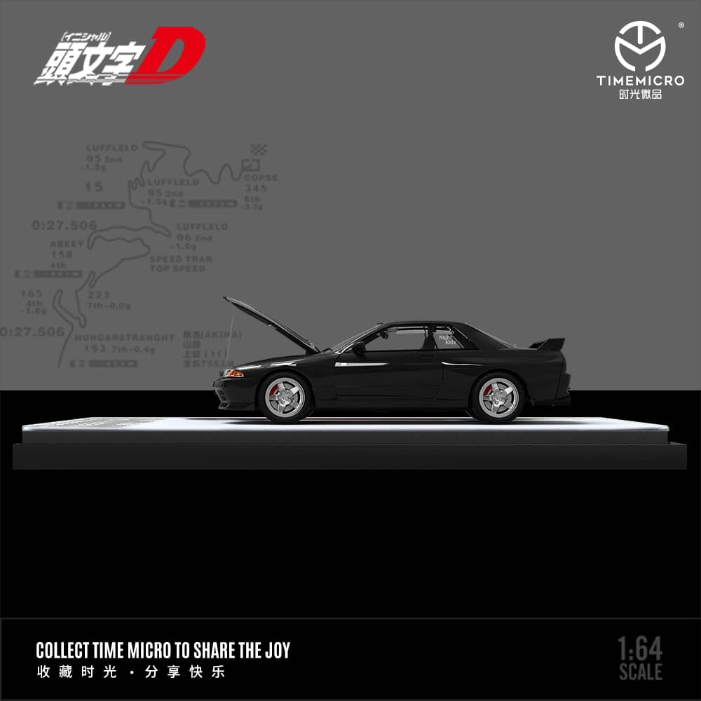 Time Micro 1/64 Skyline GT-R R32 Initial D Livery