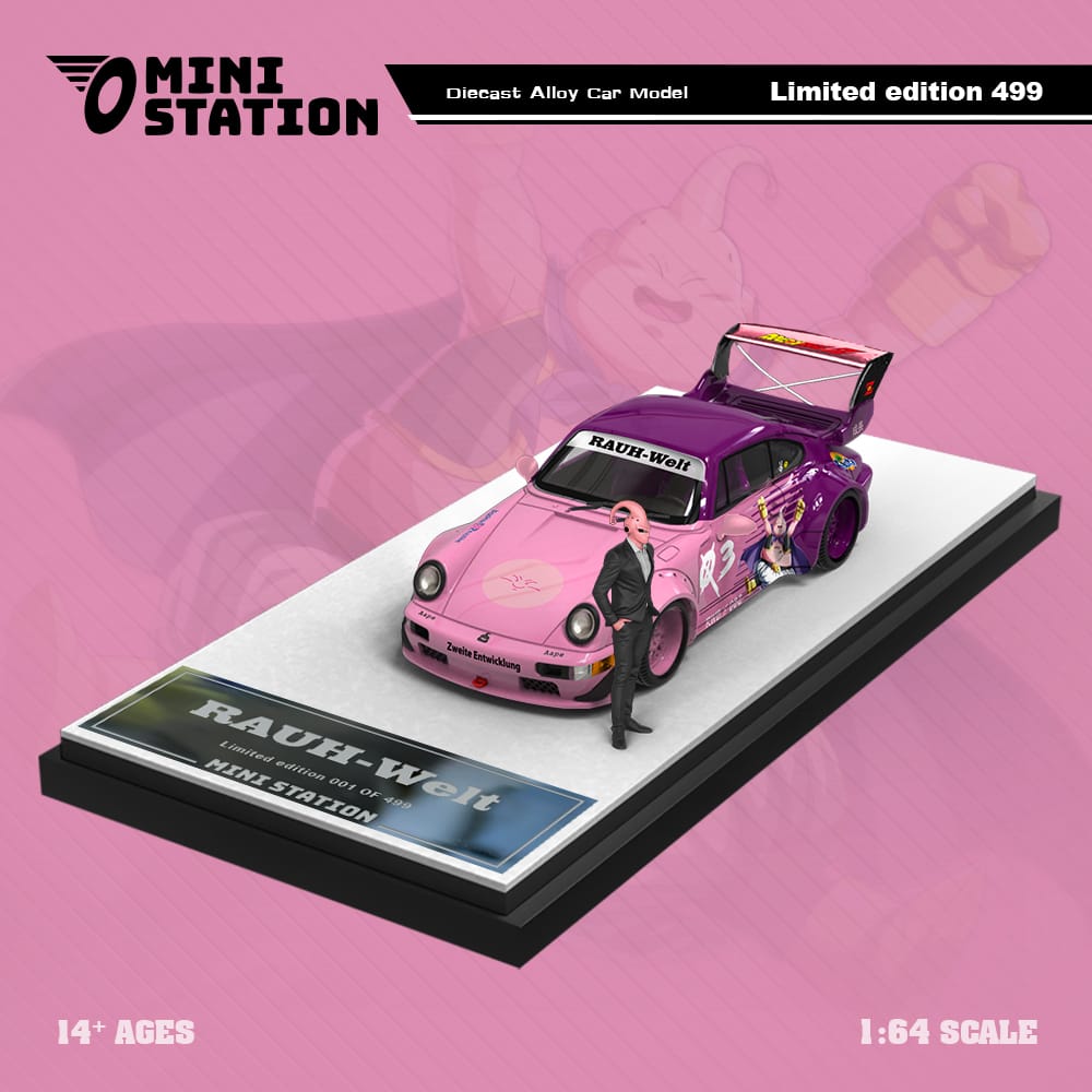 Mini Station x Time Micro 1/64 RWB964 GT Wing WildBody