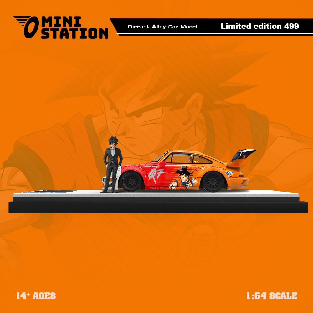 Mini Station x Time Micro 1/64 RWB964 GT Wing WildBody
