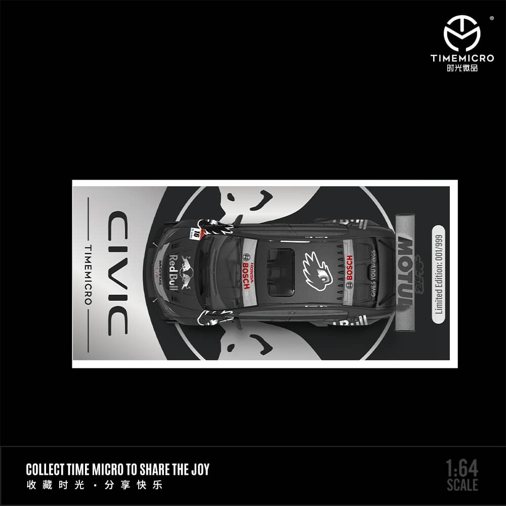 Time Micro 1/64 Civic FD2 Track Edition Modified