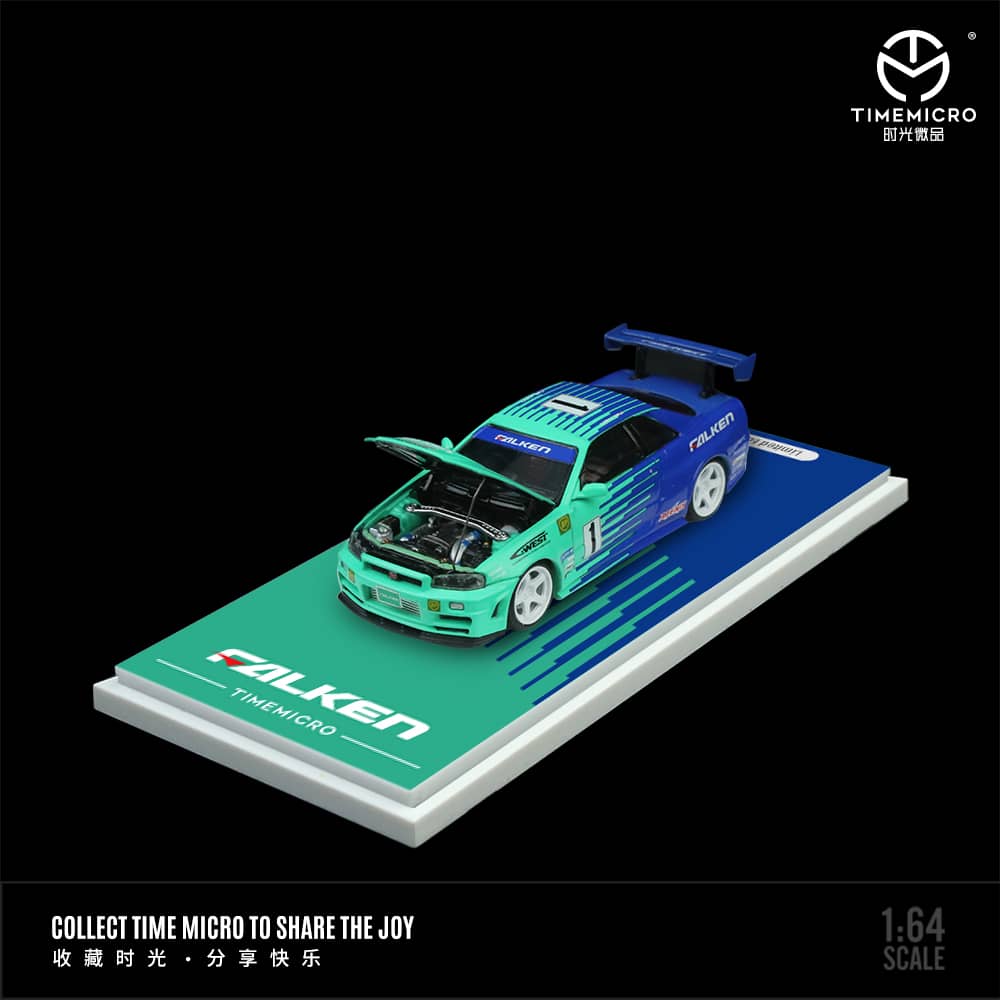Time Micro 1/64 Falken Livery Trailer Set