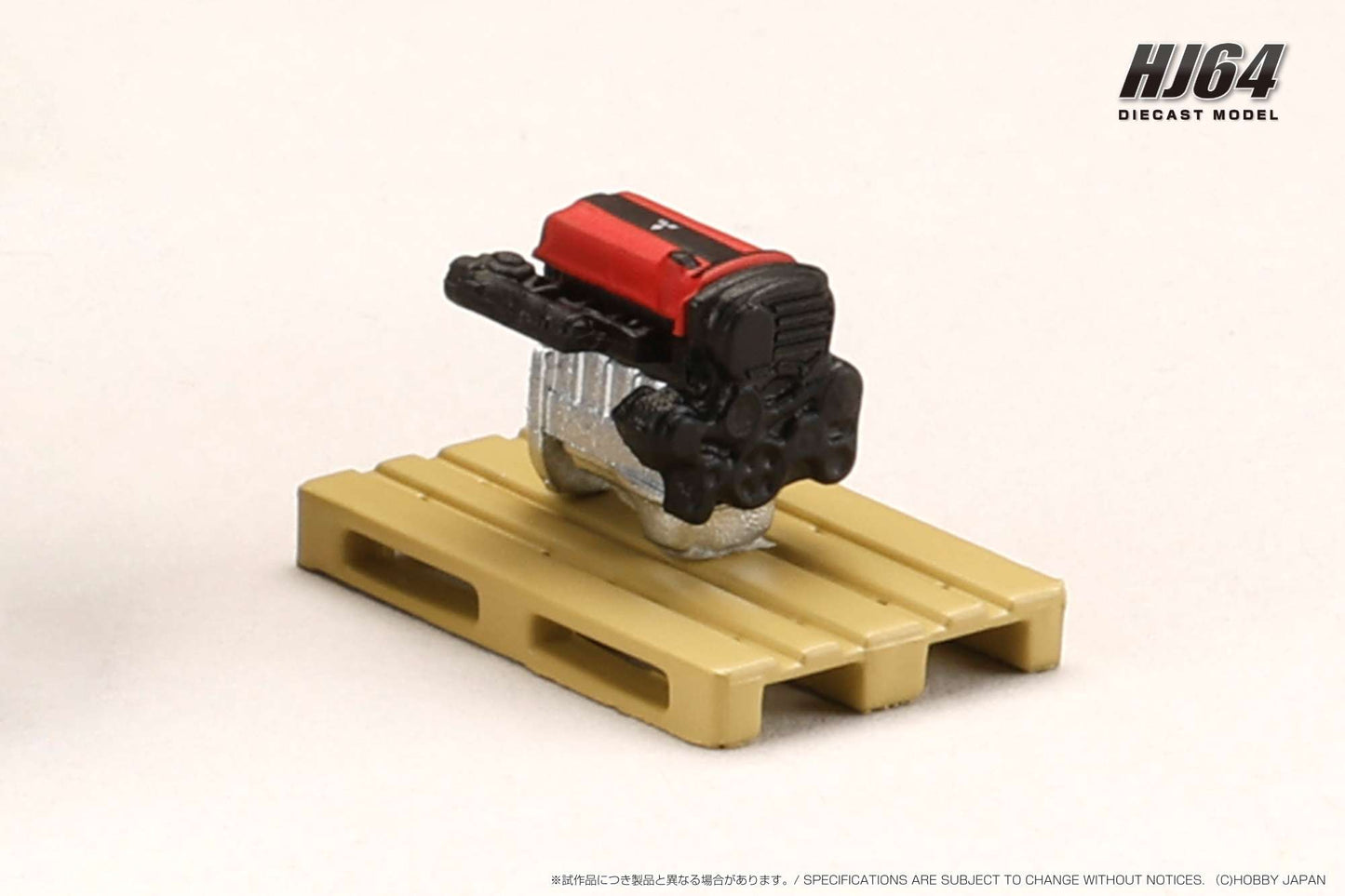 Hobby Japan 1/64 MITSUBISHI LANCER EVOLUTION 9 MR GSR JDM Customized Version with Engine Display Model