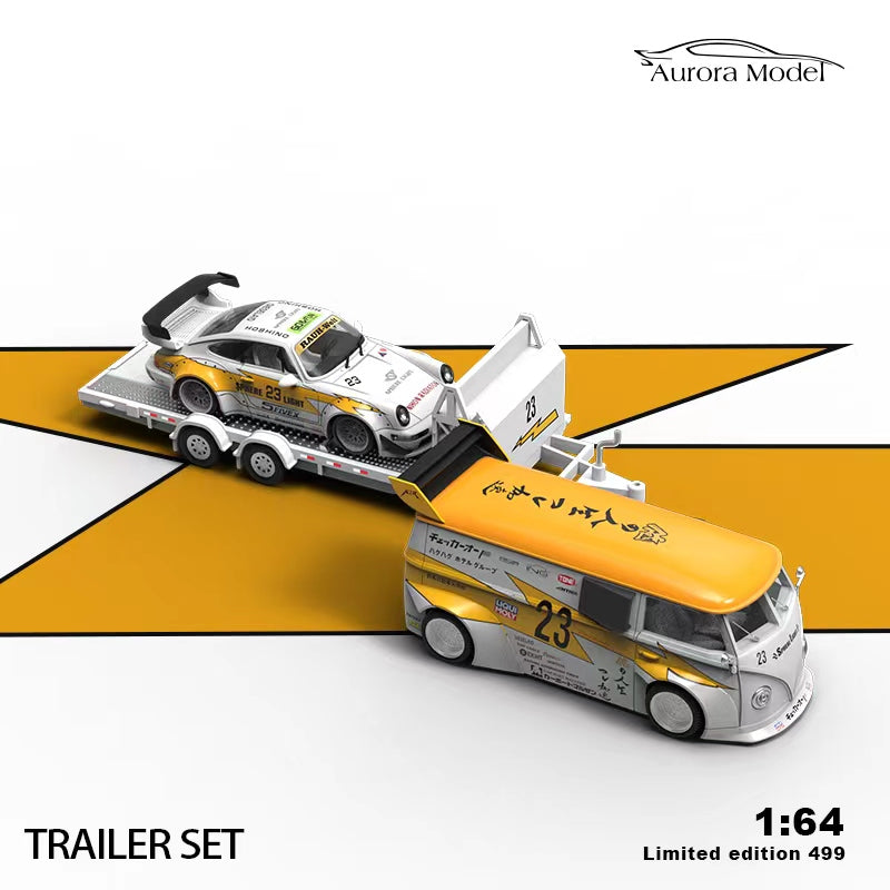 Time Micro x Aurora 1/64 White Flash 23# Trailer