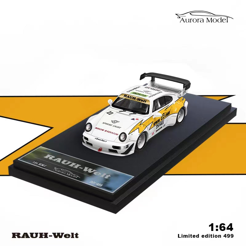 Time Micro x Aurora 1/64 White Flash 23# Trailer