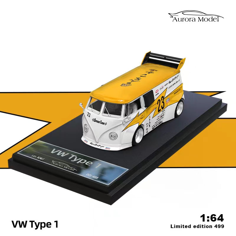 Time Micro x Aurora 1/64 White Flash 23# Trailer