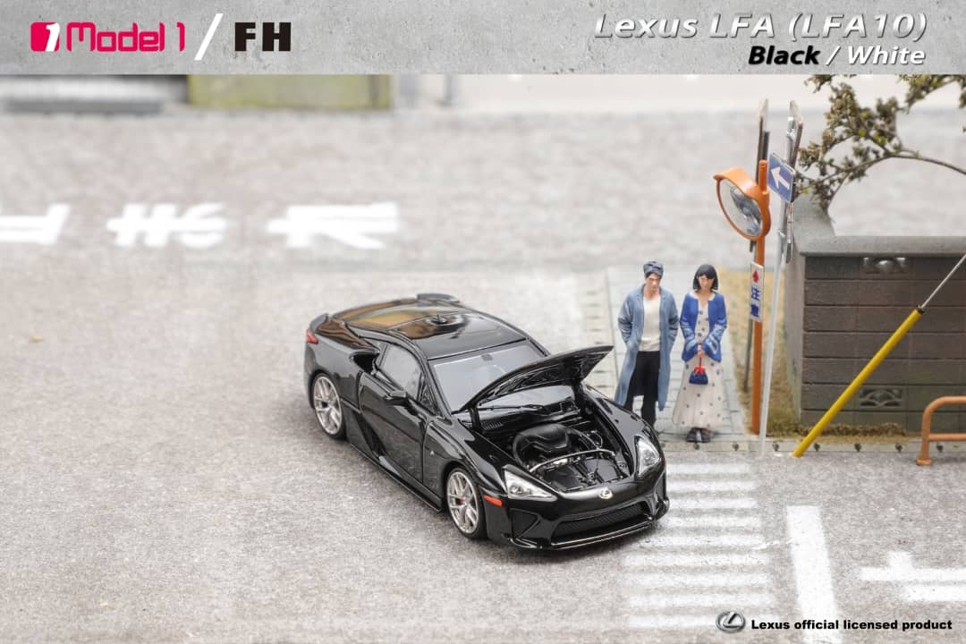 [ETA:  Dec 2024 ] Focal Horizon x Model One 1/64 Lexus LFA (Open-Hood | Visible Engine)