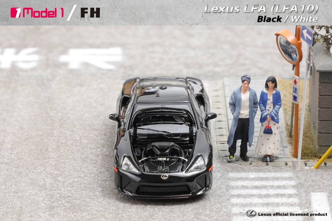 [ETA:  Dec 2024 ] Focal Horizon x Model One 1/64 Lexus LFA (Open-Hood | Visible Engine)