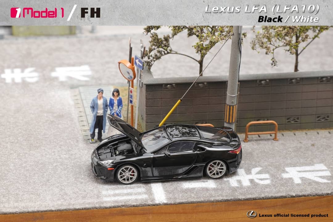 [ETA:  Dec 2024 ] Focal Horizon x Model One 1/64 Lexus LFA (Open-Hood | Visible Engine)