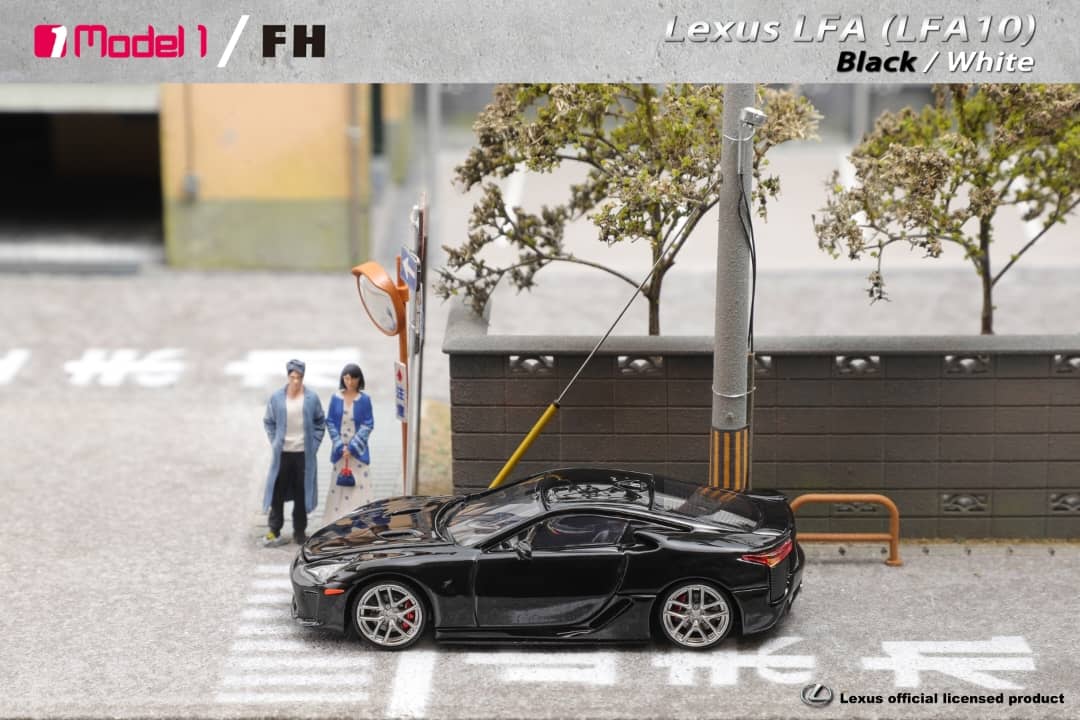 [ETA:  Dec 2024 ] Focal Horizon x Model One 1/64 Lexus LFA (Open-Hood | Visible Engine)