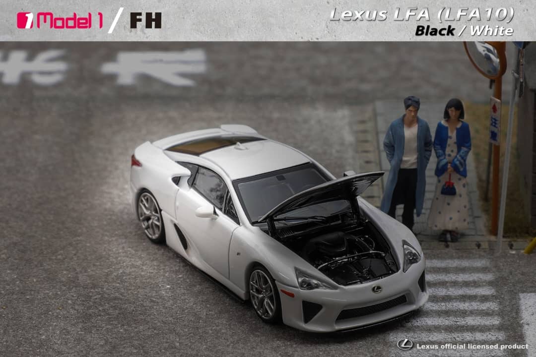 [ETA:  Dec 2024 ] Focal Horizon x Model One 1/64 Lexus LFA (Open-Hood | Visible Engine)