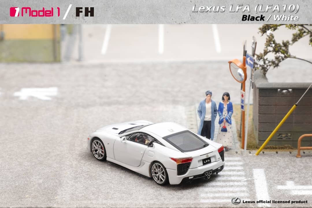 [ETA:  Dec 2024 ] Focal Horizon x Model One 1/64 Lexus LFA (Open-Hood | Visible Engine)