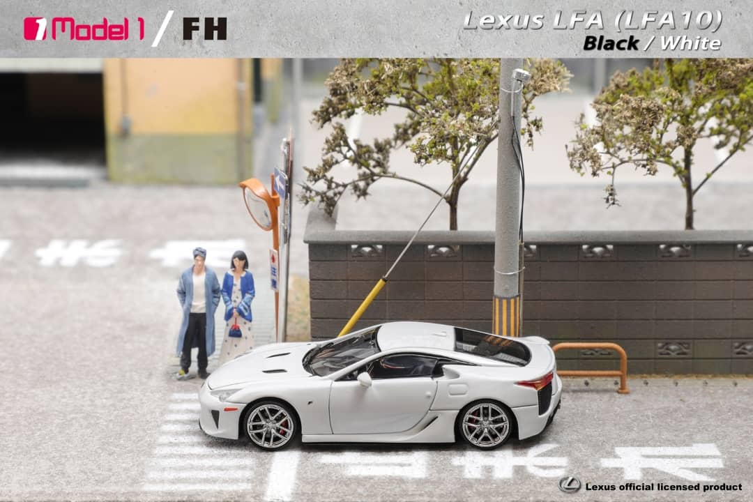 [ETA:  Dec 2024 ] Focal Horizon x Model One 1/64 Lexus LFA (Open-Hood | Visible Engine)