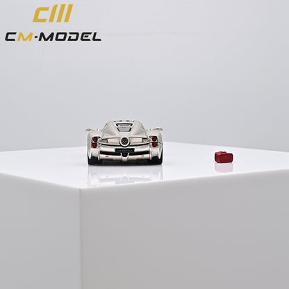 [ETA:  Sep 2024 ] CM Model 1/64 Pagani Utopia Champagne Gold Color (Open-Hood (Magnet), Visible Engine)