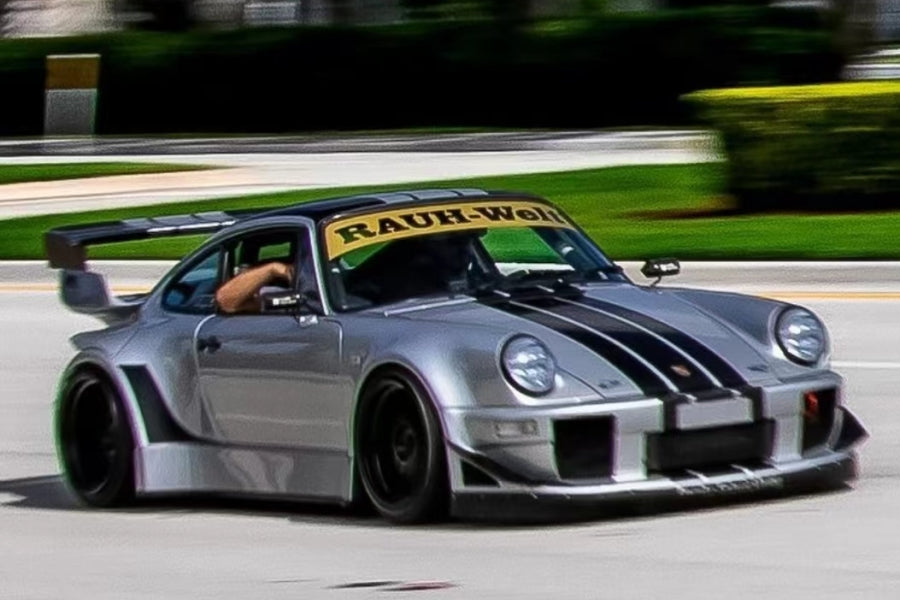 Star Model 1/64 RWB964 GT Wing Rauh-Welt Modified - Silver