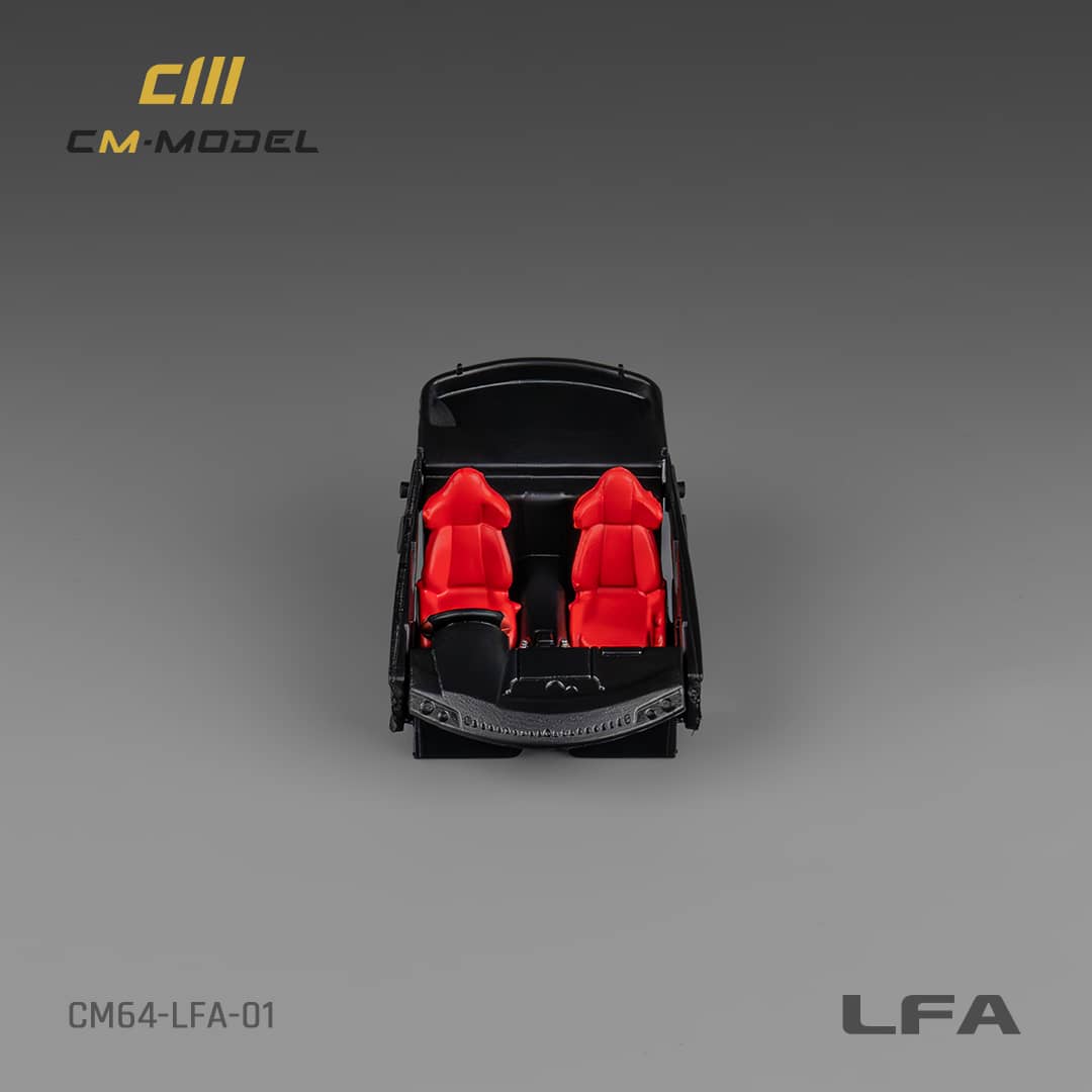 CM Model 1/64 Lexus LFA Pearl White