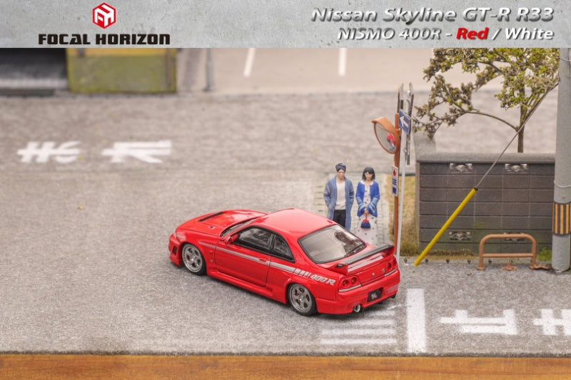 Focal Horizon 1/64 Skyline R33 GT-R Nismo 400R - Red