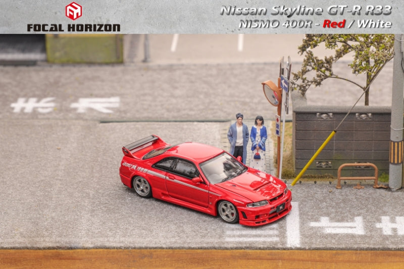 Focal Horizon 1/64 Skyline R33 GT-R Nismo 400R - Red
