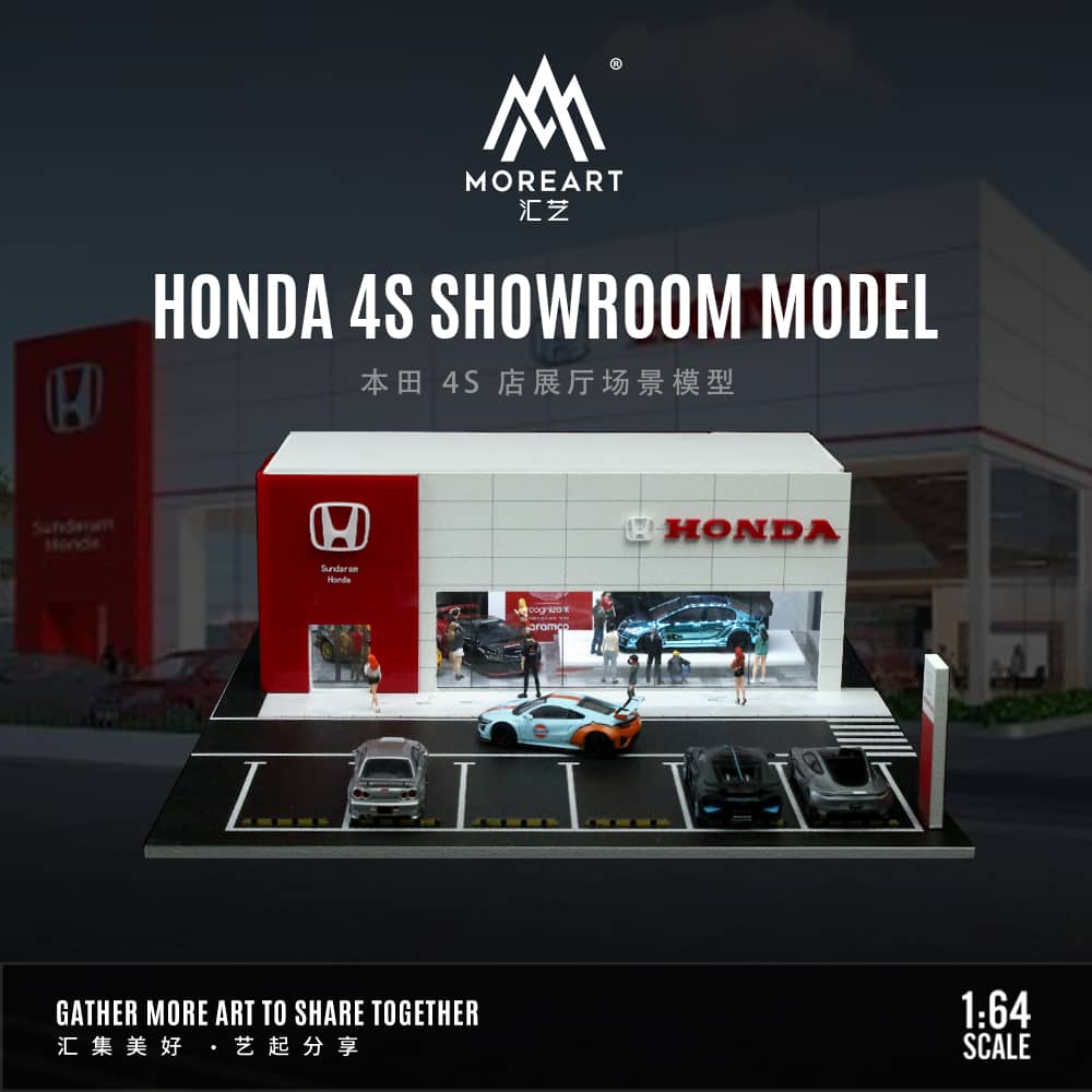 MoreArt 1/64 Showroom Diorama