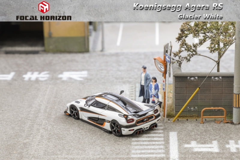 Focal Horizon 1/64 Koenigsegg Agera RS White
