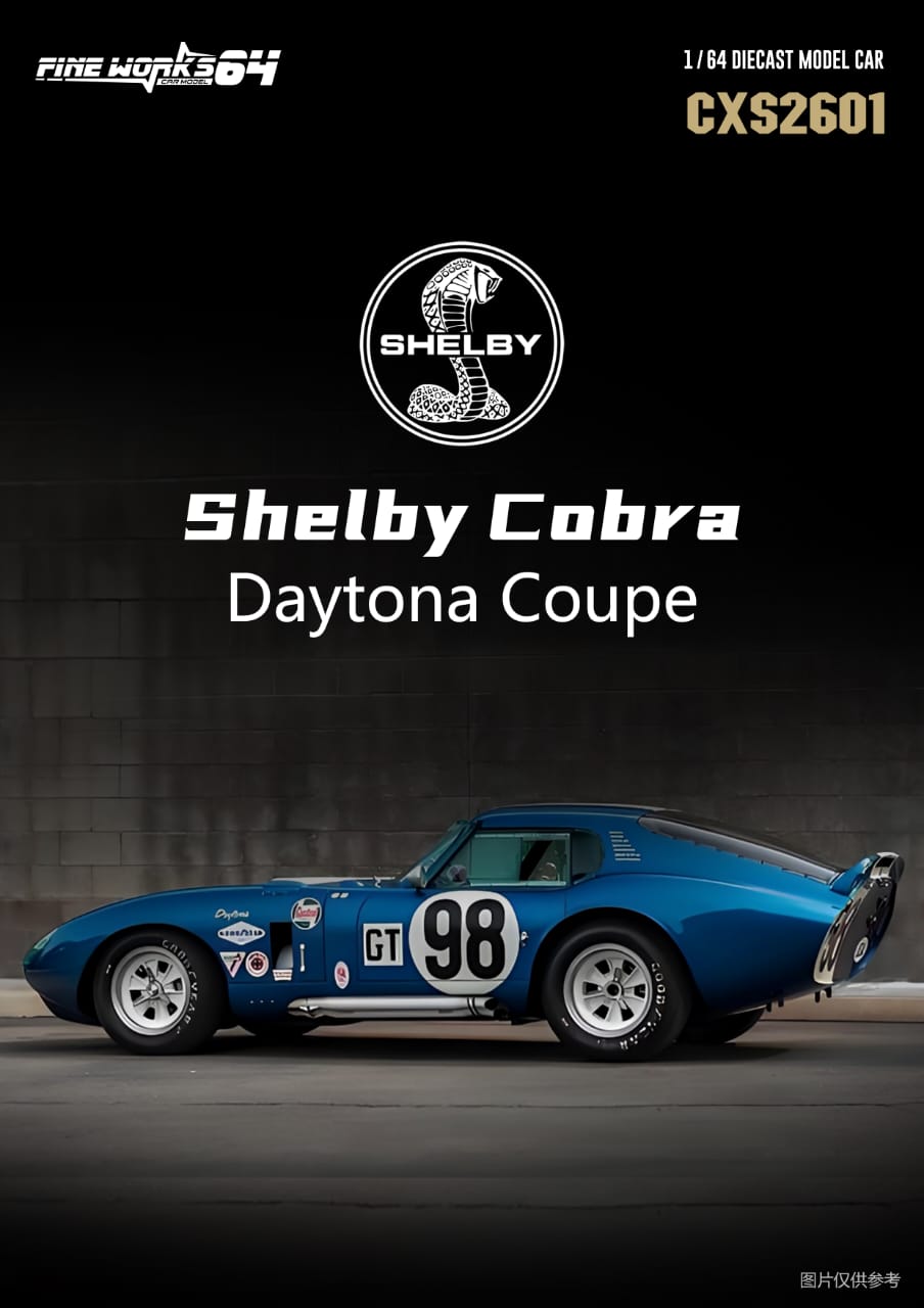 Fine Works64 1/64 Shelby Cobra Daytona Coupe(CSX2601)