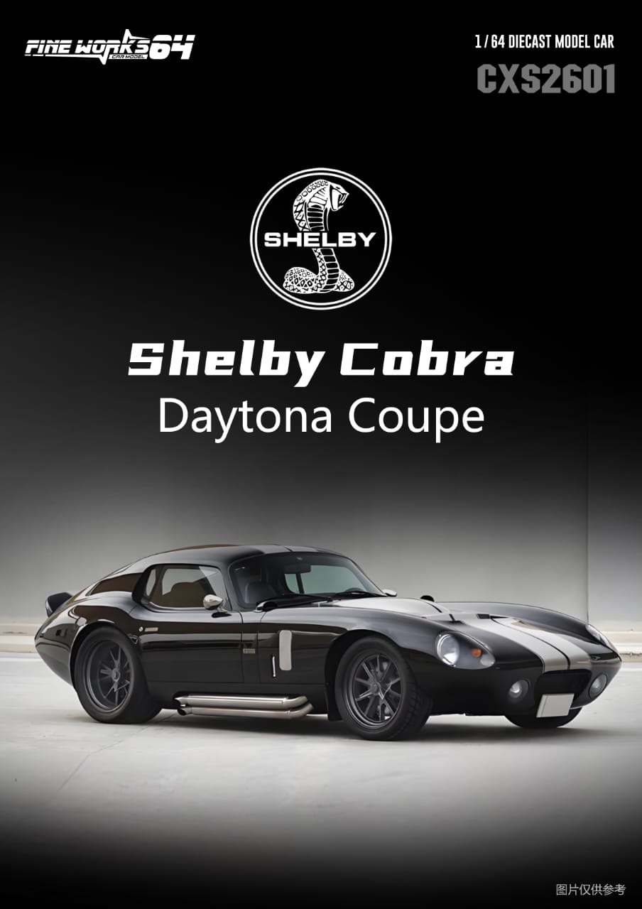 Fine Works64 1/64 Shelby Cobra Daytona Coupe(CSX2601)