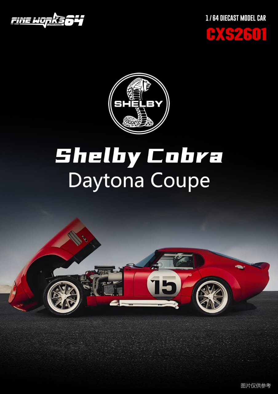 Fine Works64 1/64 Shelby Cobra Daytona Coupe(CSX2601)