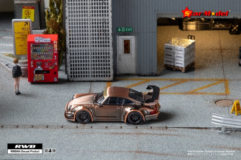 Star Model 1/64 RWB964 GT Wing Rauh-Welt Modified