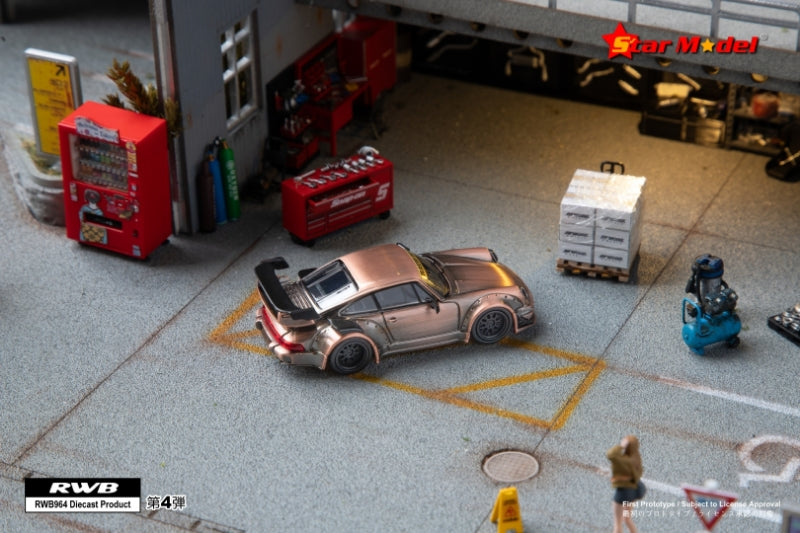 Star Model 1/64 RWB964 GT Wing Rauh-Welt Modified