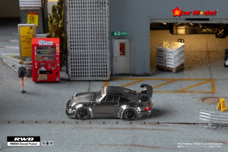 Star Model 1/64 RWB964 GT Wing Rauh-Welt Modified
