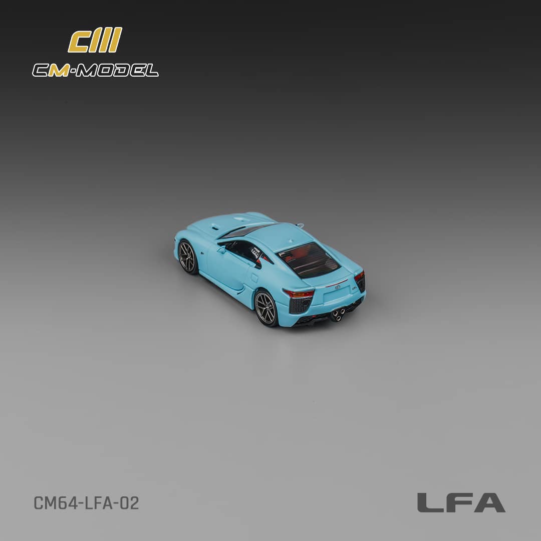 CM Model 1/64 Lexus LFA Sky Blue