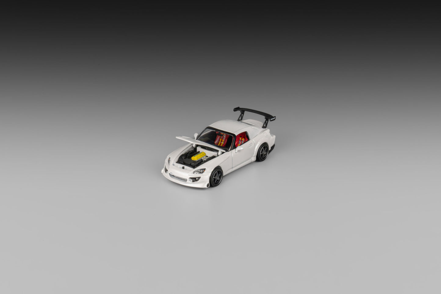 MicroTurbo 1/64 S2000 AP1 Spoon Modified Metallic White