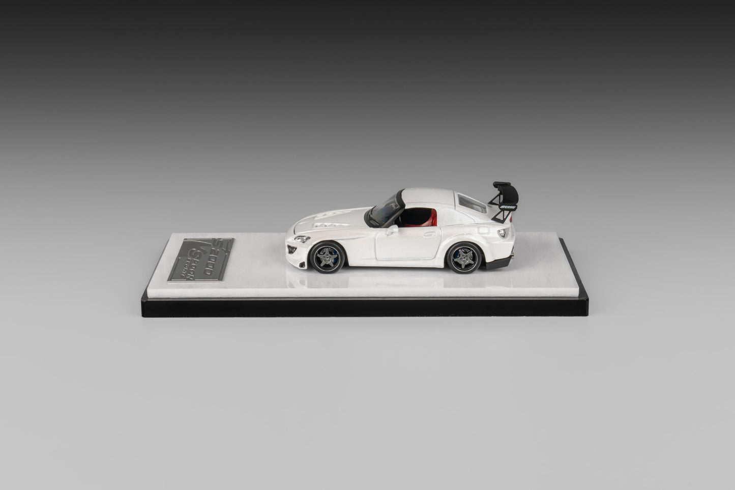 MicroTurbo 1/64 S2000 AP1 Spoon Modified Metallic White
