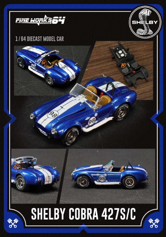 Fine Works 1/64 Shelby Cobra 427