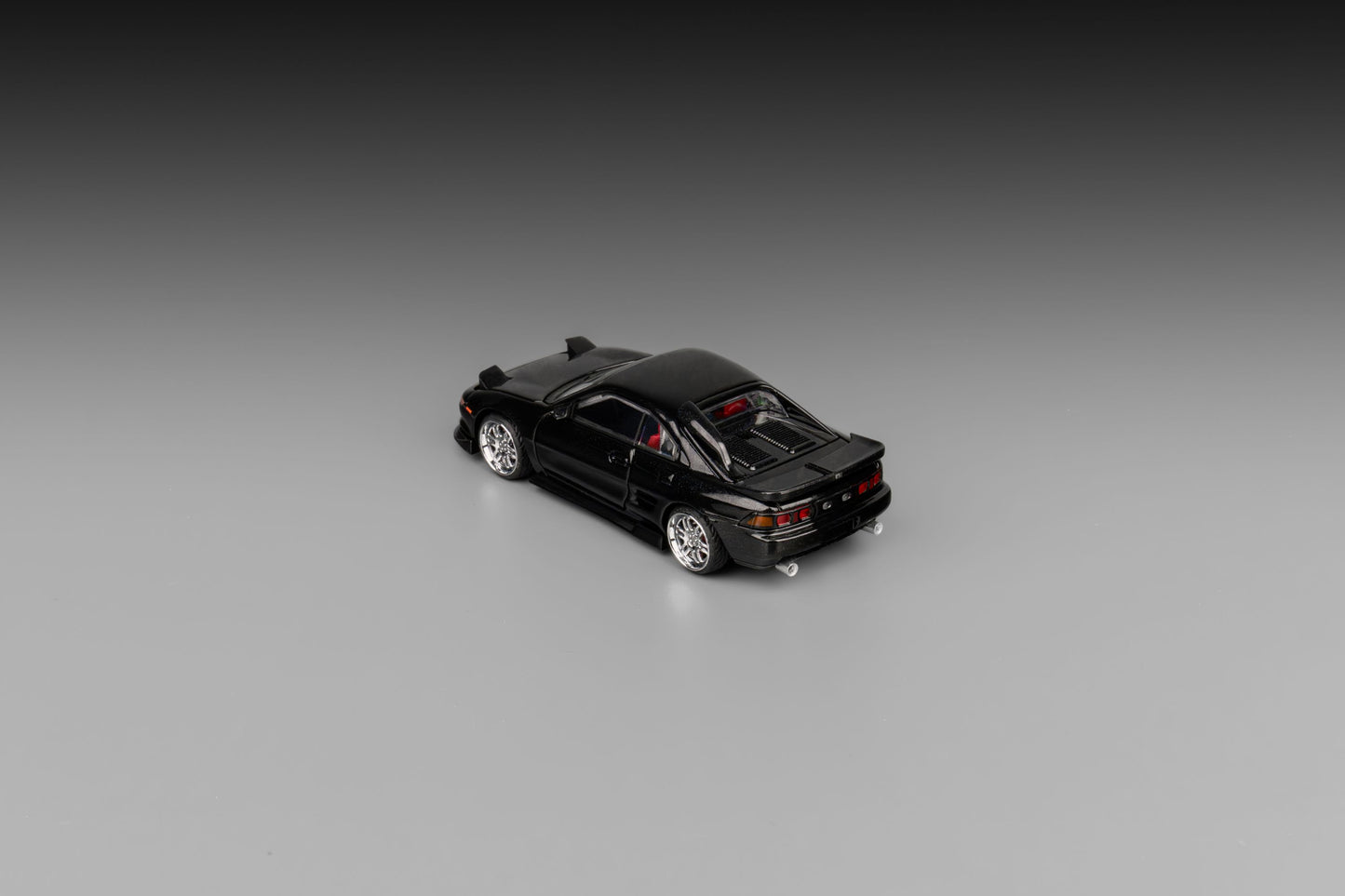 MicroTurbo 1/64 MR2 SW20 Metallic Black丨Retractable-Headlights