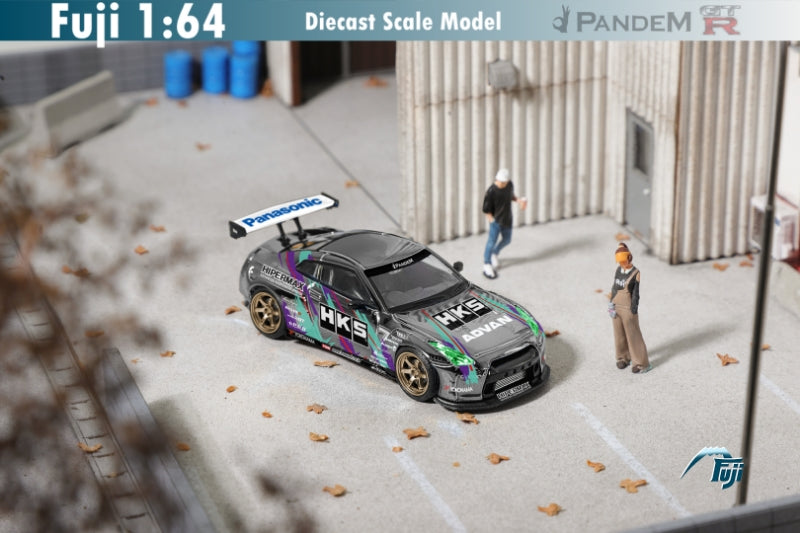 Fuji 1/64 Pandem Rocket Bunny GT-R R35 Rocket Bunny Modified