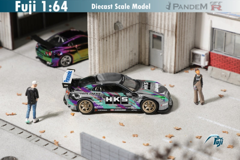 Fuji 1/64 Pandem Rocket Bunny GT-R R35 Rocket Bunny Modified