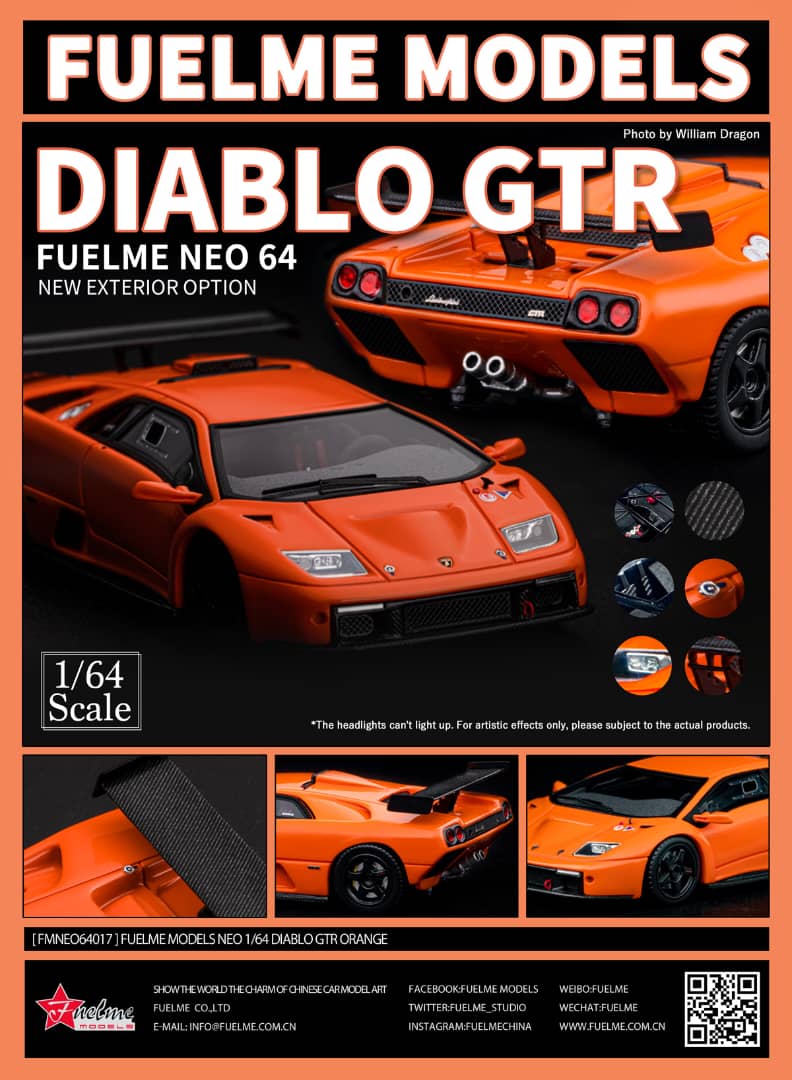 Fuel Me 1/64 Diablo GTR